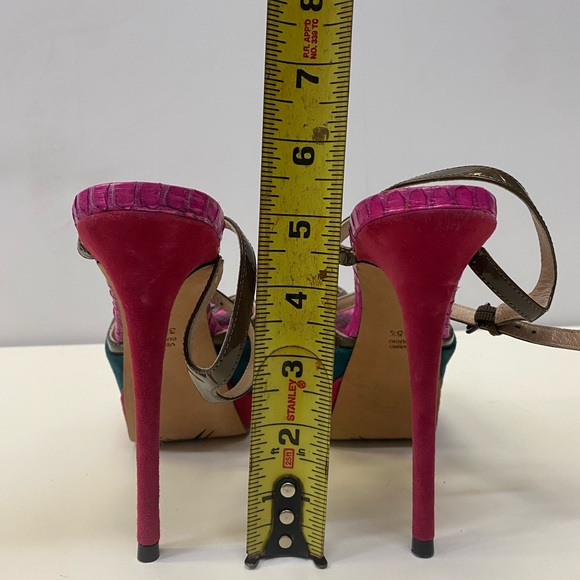 Jean-Michel Cazabat T-Strap Platform Sandel size 35.5 - Picture 3 of 8